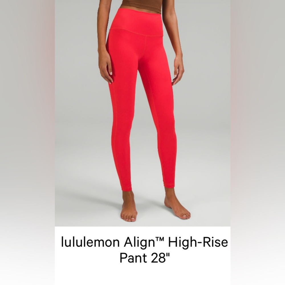 Lululemon align - 28” high rise